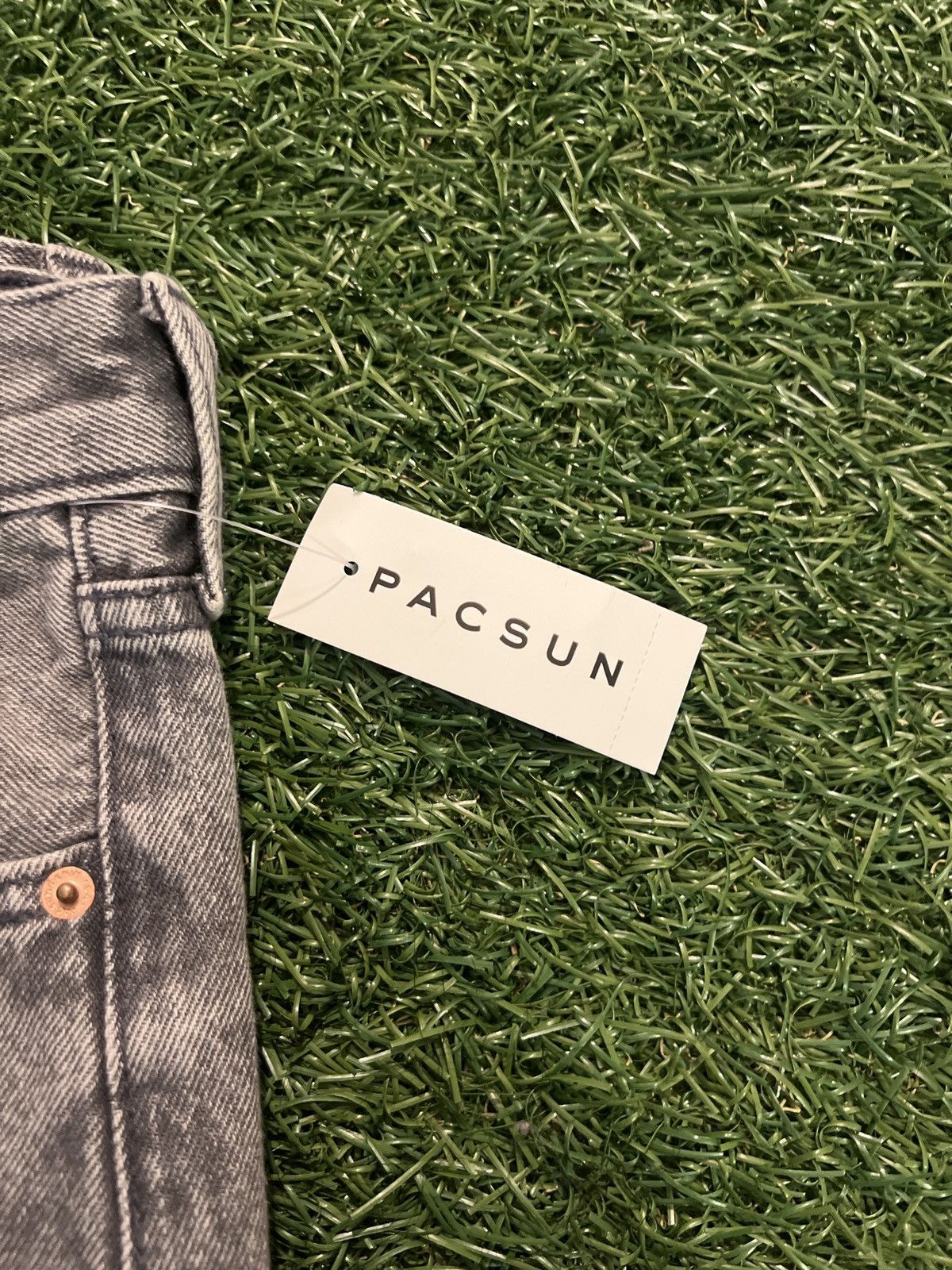 Pacsun Pacsun Baggy Grey Jeans New Gray Denim Size US 32 / EU 48 - 4 Thumbnail