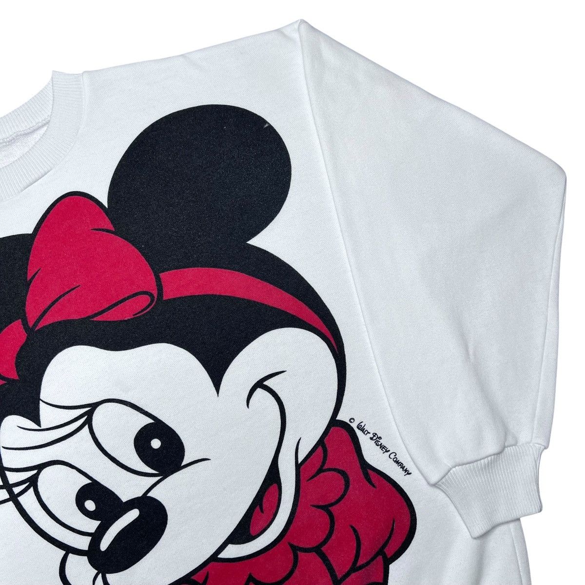 Disney 1980s Disney Minnie Mouse Double Sided Big Print Sweatshirt Size US XL / EU 56 / 4 - 14 Thumbnail