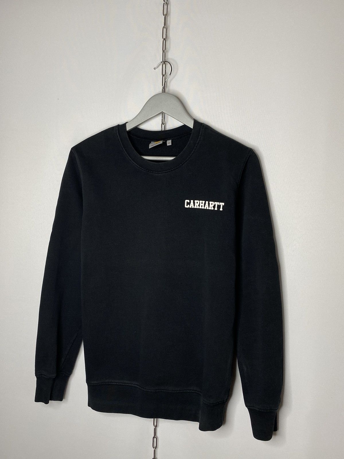 Carhartt × Vintage 🔥Vintage Carhartt College Script Sweatshirt Pullover 🔥 Size US XS / EU 42 / 0 - 2 Thumbnail