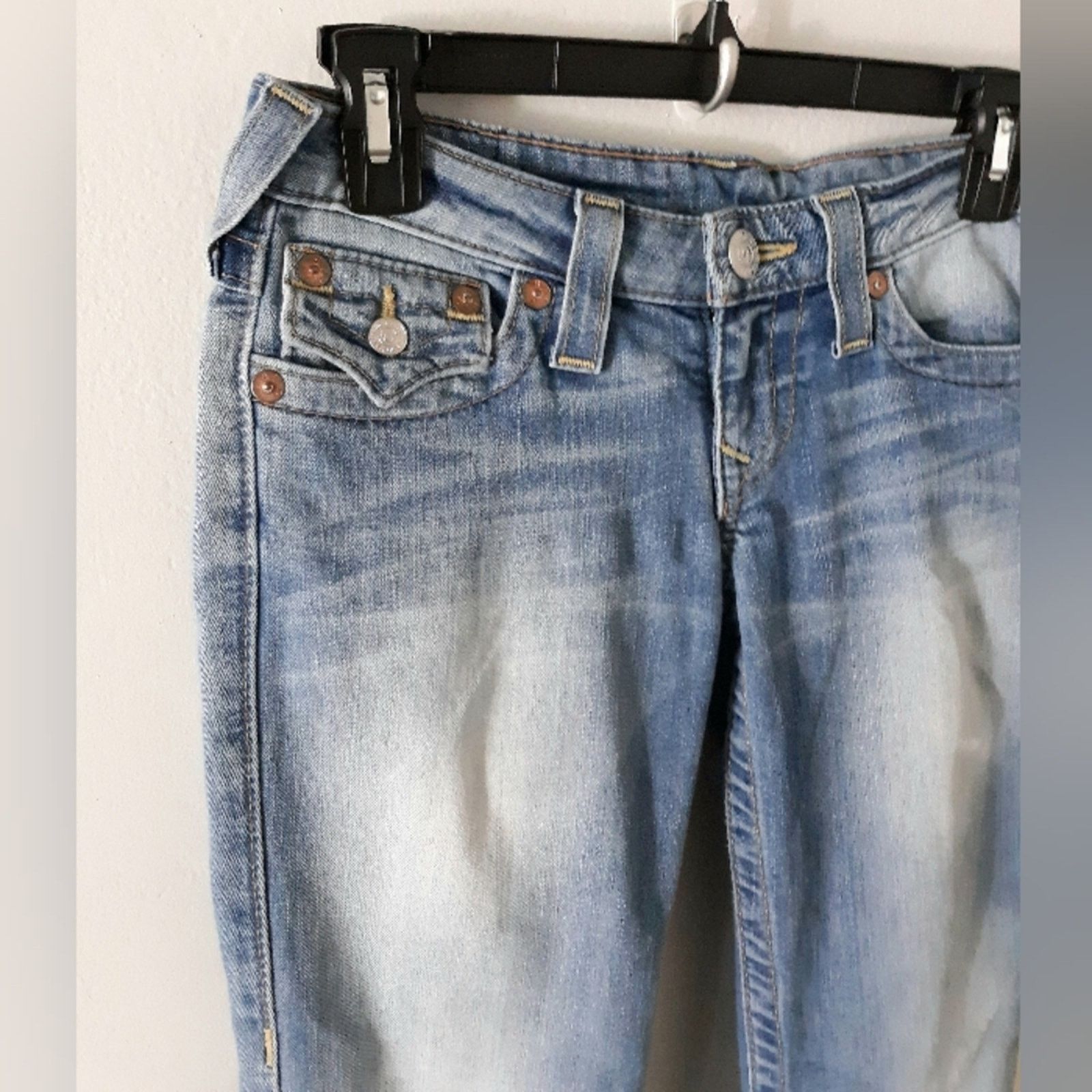 True Religion VTG Y2K Low Rise True Religion Jeans Size 25" / US 0 / IT 36 - 2 Thumbnail