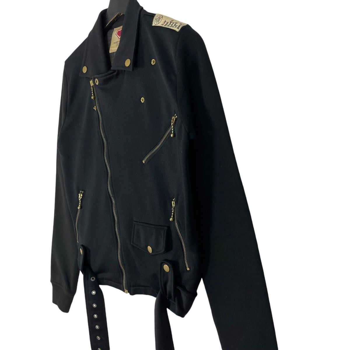 Super Lovers Vintage Super Lovers Rock Punk Jacket Double Collar Big Logo Size US S / EU 44-46 / 1 - 5 Thumbnail