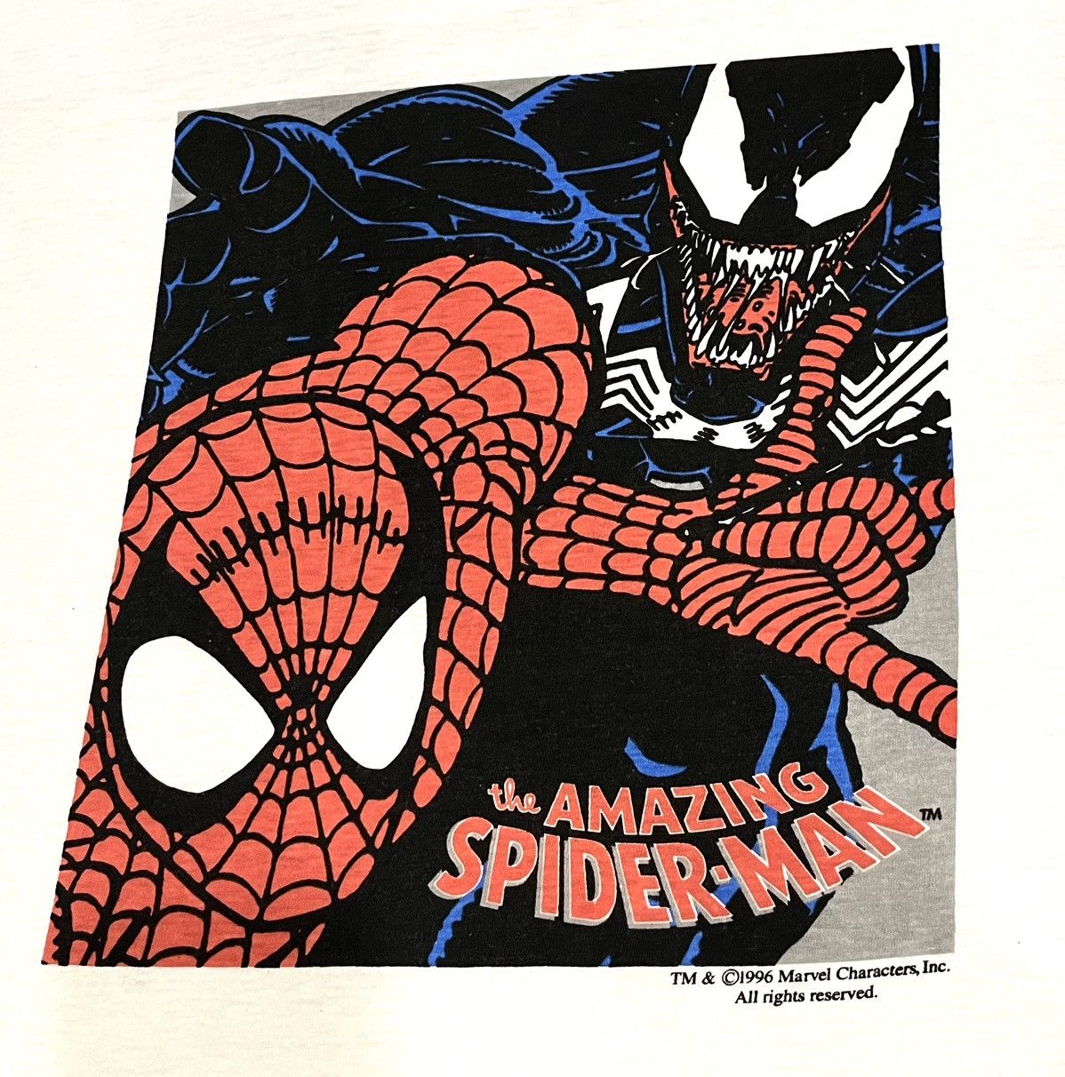 Marvel Comics × Vintage VINTAGE 90s AMAZING SPIDERMAN VENOM MARVEL COMICS TSHIRT Size US M / EU 48-50 / 2 - 3 Thumbnail