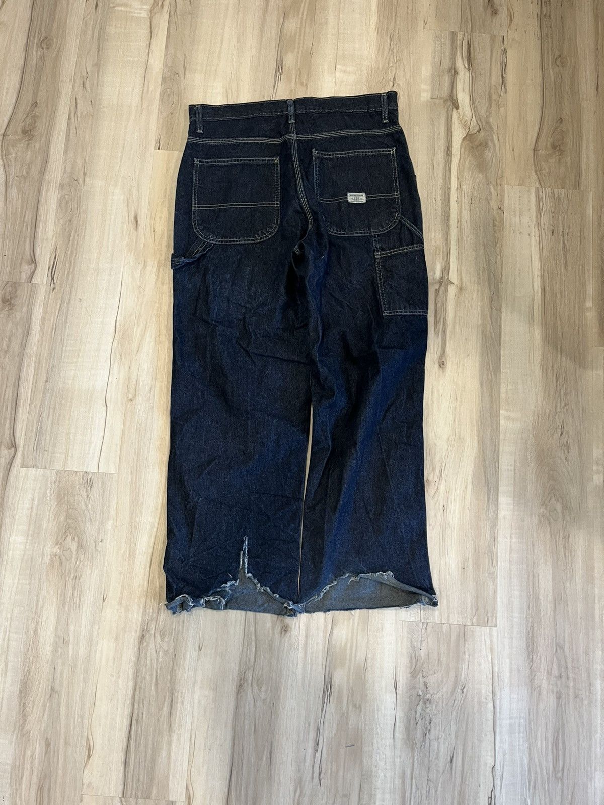 Gap × Vintage Vintage gap carpenter wide leg jeans Size US 34 / EU 50 - 2 Thumbnail