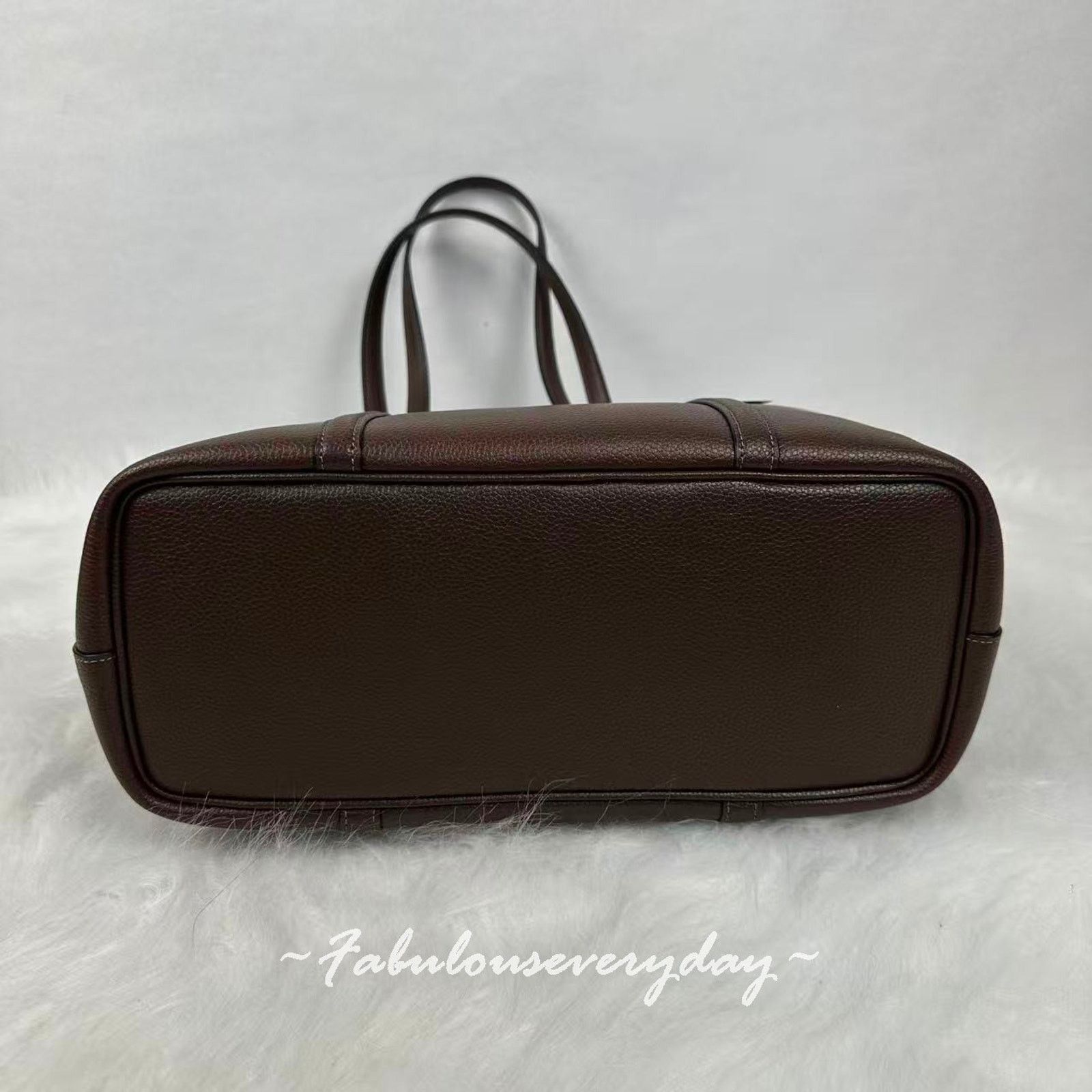Coach Coach Legacy Tote Bag Shoulder Bag Leather/Brass/Maple Brown Size ONE SIZE - 8 Thumbnail