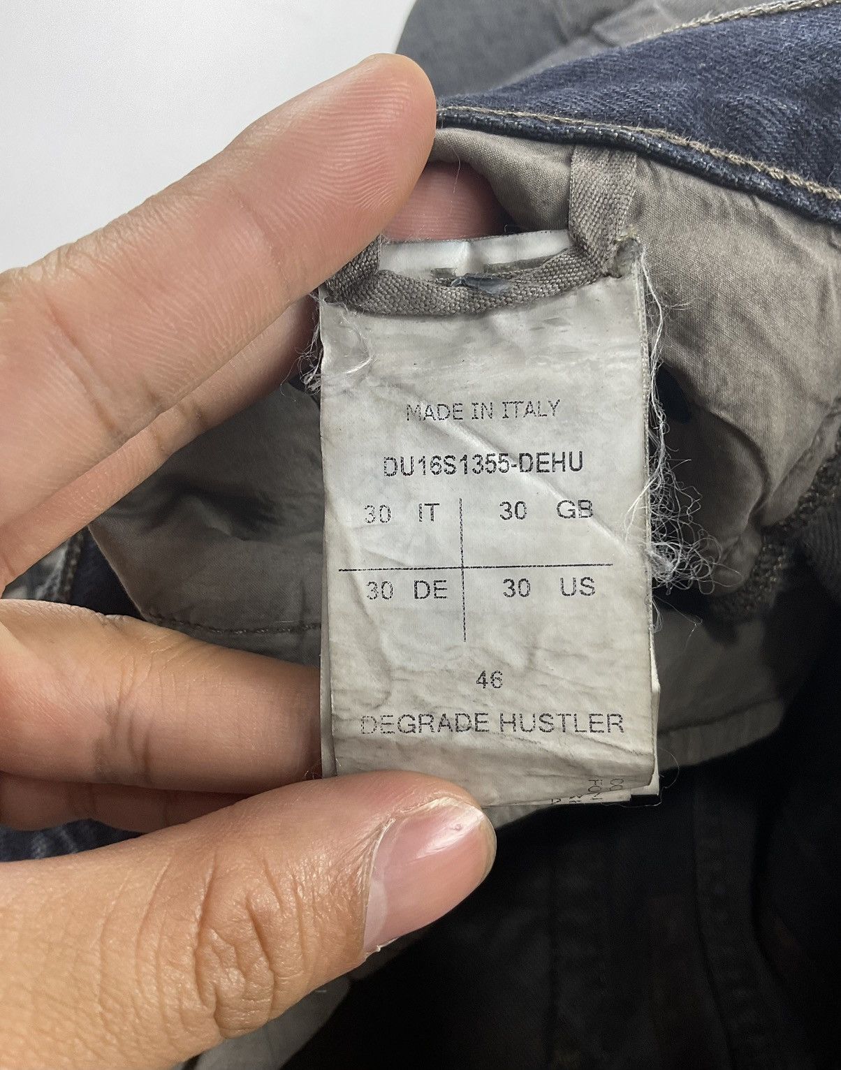 Rick Owens Rick Owens S/S'16 Degrade Hustler Torrence Cropped Denim Size US 30 / EU 46 - 8 Thumbnail