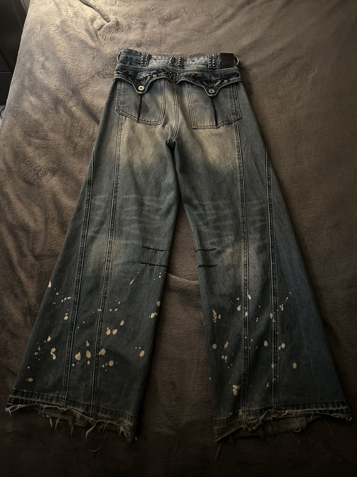 Vintage Blue SDN 001 MANAIC Jeans Size US 32 / EU 48 - 2 Thumbnail