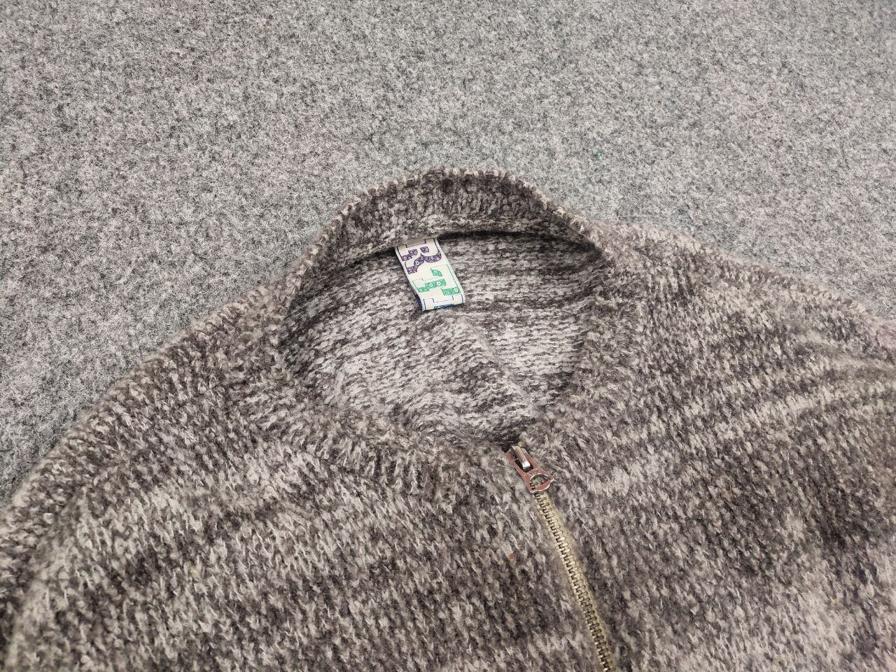 Garbstore Garbstore TDR Design Wool Blend Zip Talon Bomber sweater Size US M / EU 48-50 / 2 - 7 Thumbnail