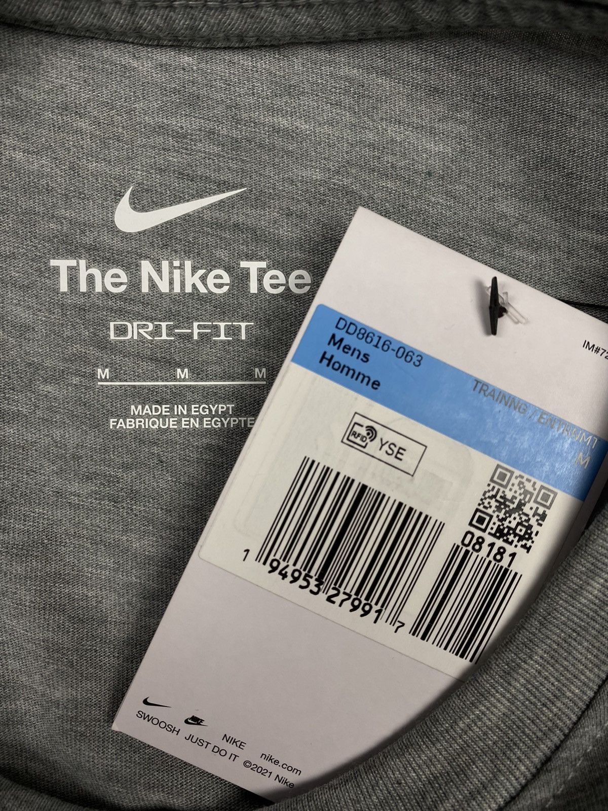 Nike Nike Athlete Swoosh Big Logo Drill Tee Size US M / EU 48-50 / 2 - 6 Thumbnail