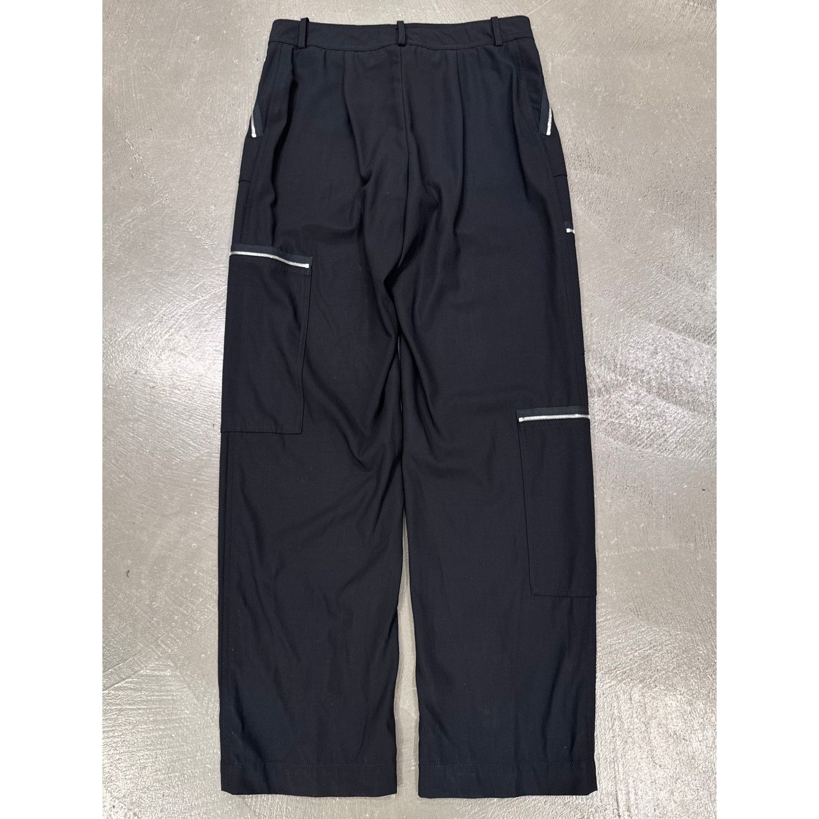 Celine A/W2002 Celine by Micheal Kors nylon zipper cargo pants Size 27" / US 4 / IT 40 - 2 Thumbnail