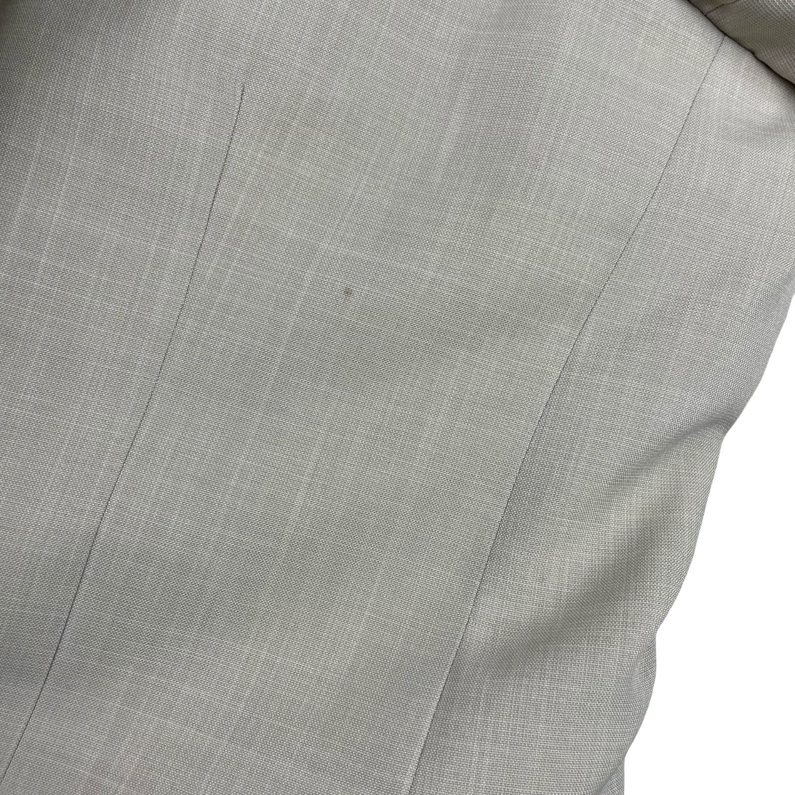 Stafford Stafford Men's Performance 2-Button Suit Light Khaki/Tan • 4 Size 40R - 20 Thumbnail