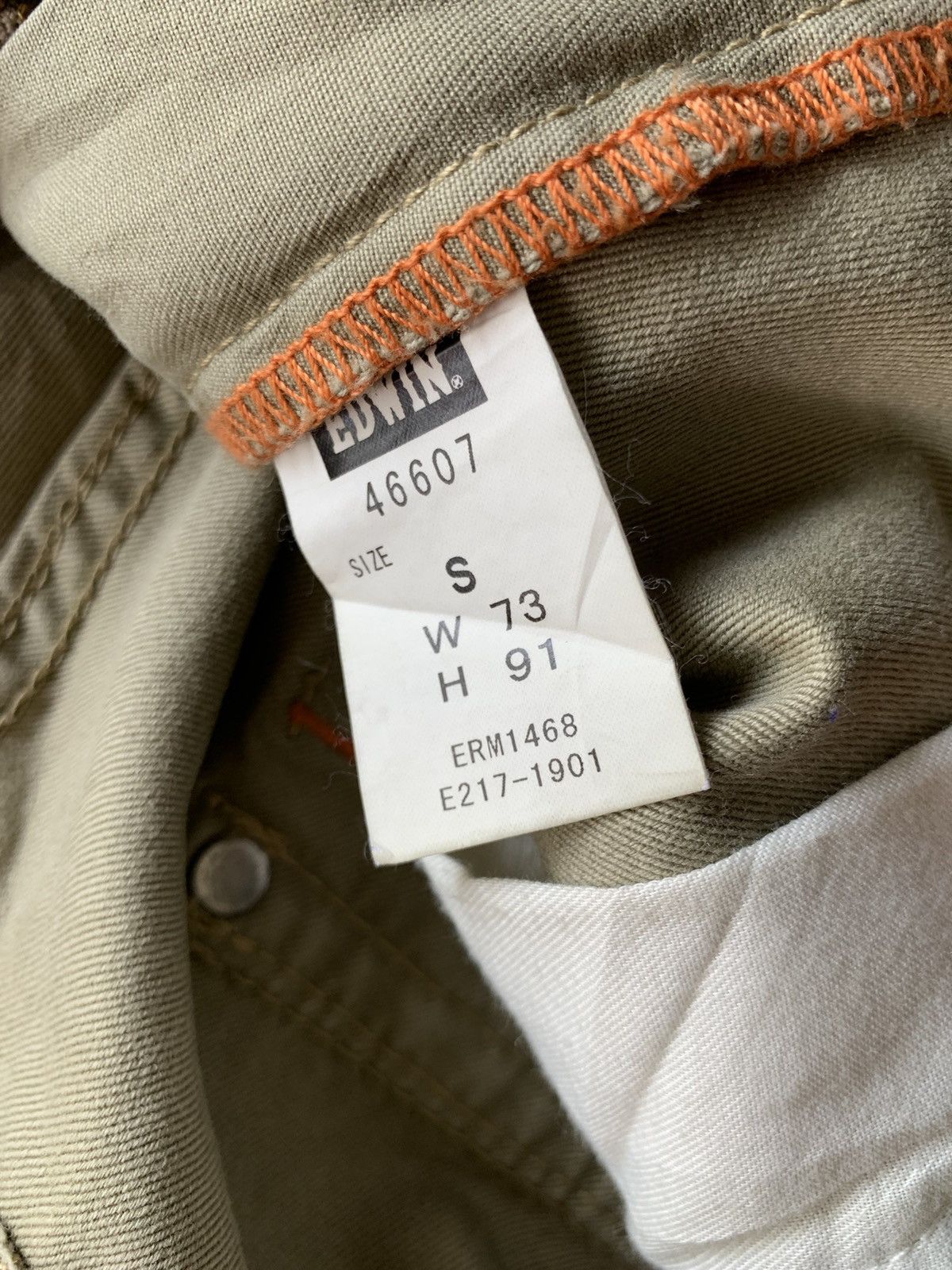 Edwin FLARED EDWIN XV CARGO PANTS JAPANESE DESIGN DENIM Size US 30 / EU 46 - 20 Thumbnail
