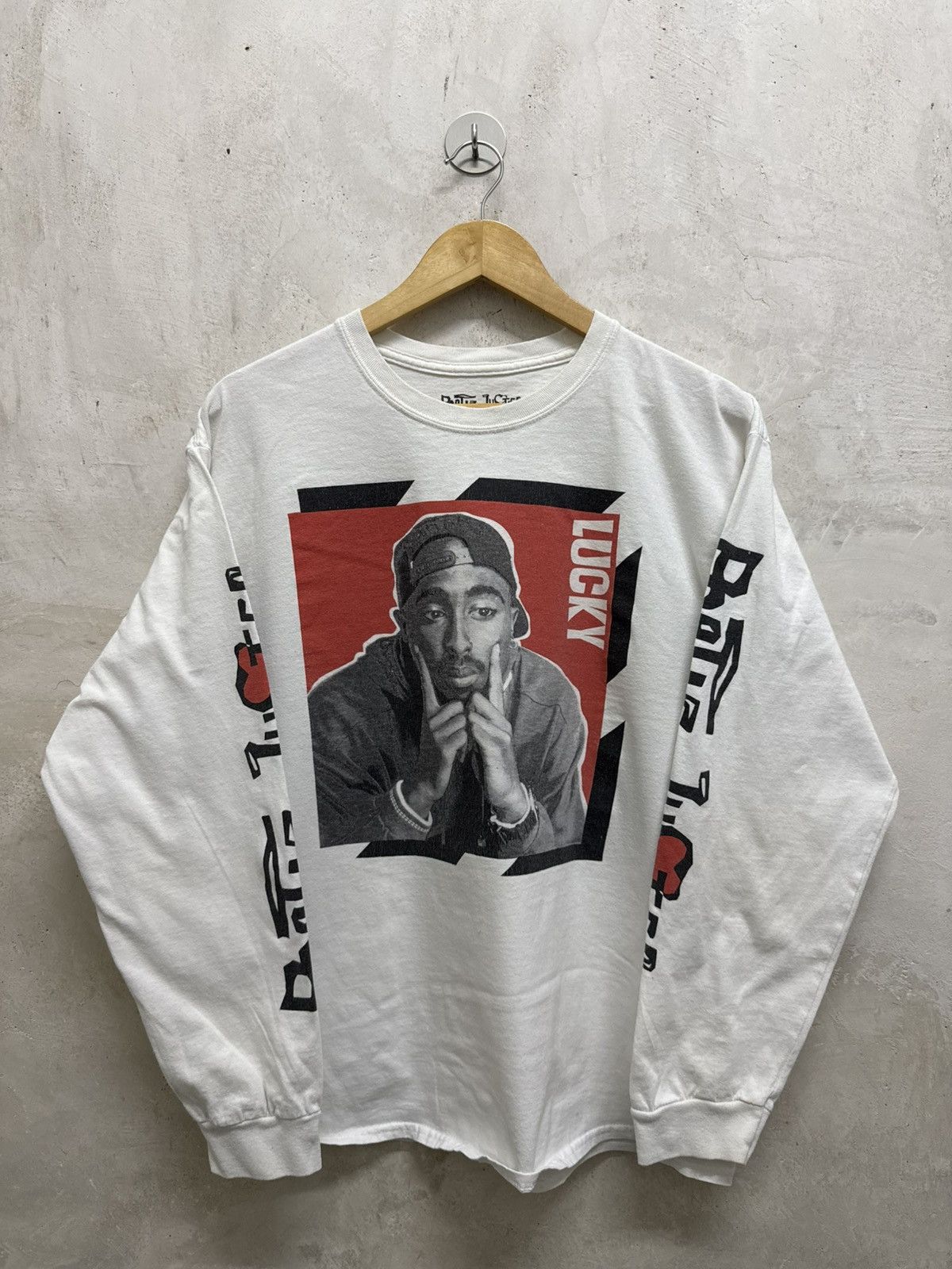 Rap Tees Tupac Poetic Long Sleeve Tees Size US L / EU 52-54 / 3 - 1 Thumbnail