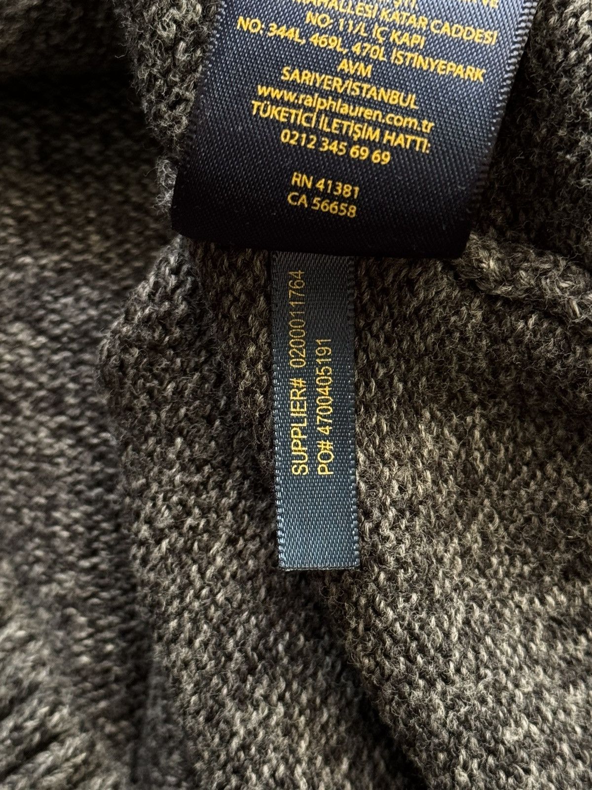 Polo Ralph Lauren Polo Ralph Lauren minimalist grey knit logo sweater Size US XL / EU 56 / 4 - 9 Thumbnail