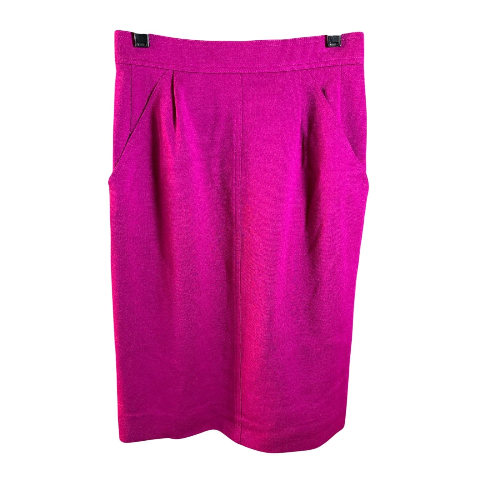 Nina Ricci 0255 Vintage Nina Ricci Actualite Magenta Size 11 US 6/8 Size 28" / US 6 / IT 42 - 1 Thumbnail