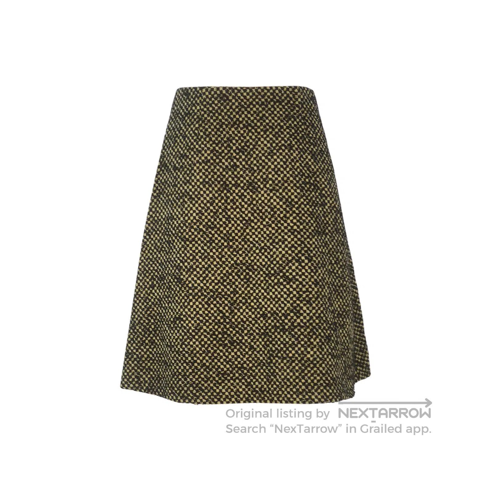 Prada Prada Elegant Wool Blend Midi Skirt . Size US 26 / EU 42 - 1 Thumbnail