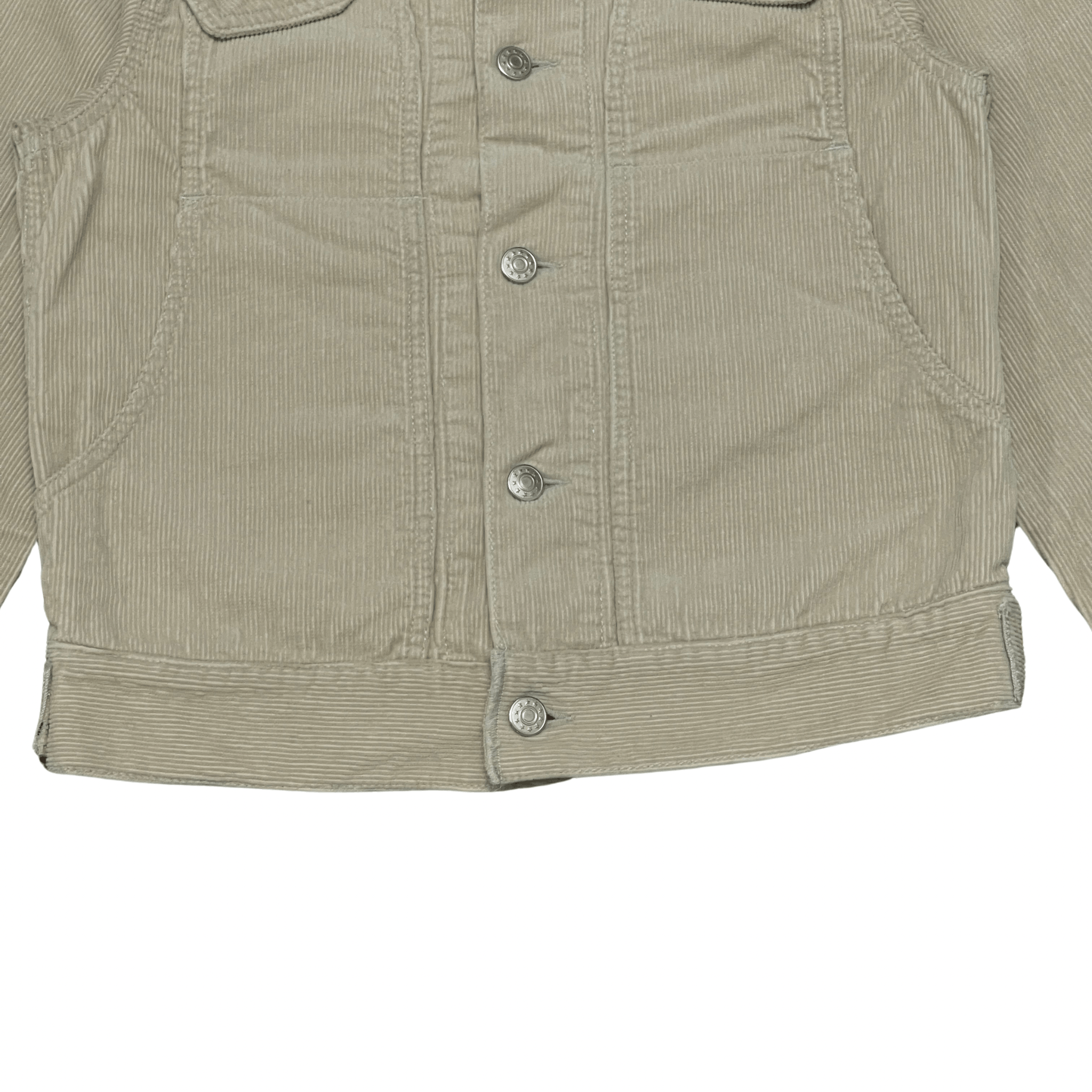 Issey Miyake Vintage Zucca Travail Issey Miyake Corduroy Buttons Jacket Size US XS / EU 42 / 0 - 7 Thumbnail
