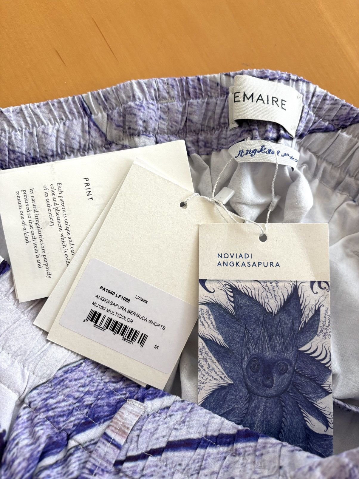 Lemaire 23ss Angkasapura printed shorts Size US 32 / EU 48 - 6 Thumbnail