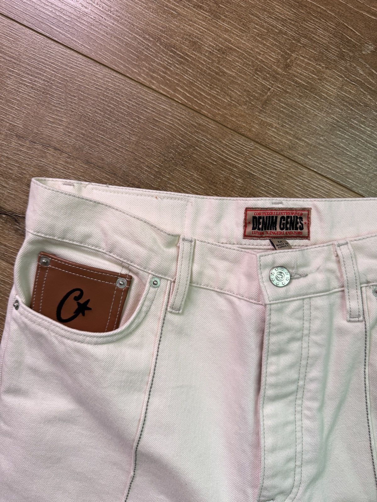 Corteiz × Vintage Corteiz C-Star Denim Jeans Size US 32 / EU 48 - 2 Thumbnail
