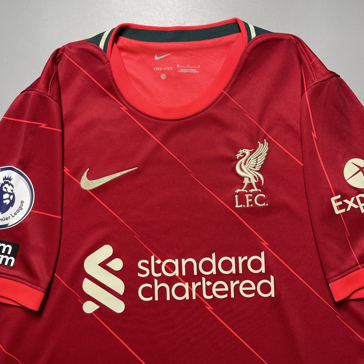 Nike LIVERPOOL NIKE 2021/2022 FOOTBALL HOME JERSEY #9 FIRMINO Size US M / EU 48-50 / 2 - 4 Thumbnail