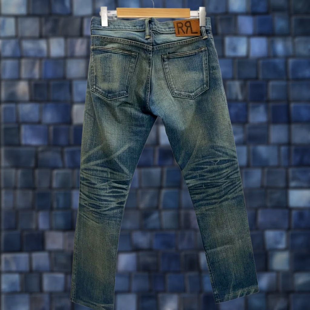 Ralph Lauren RRL Ralph Lauren Jeans Indigo Cotton Denim Size 30 IN 32 Distressed Men Size US 30 / EU 46 - 1 Thumbnail