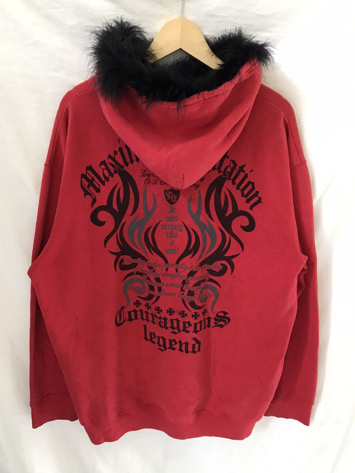 Tribal Fur Hoodie Lgb ifsix by Clash ahead JPN
