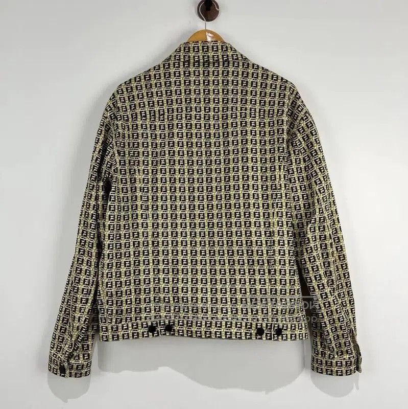 Fendi Fendi Men's Yellow Cotton Jacket . Size US M / EU 48-50 / 2 - 2 Thumbnail