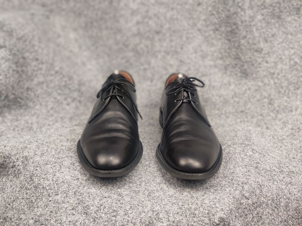 Loake Loake gable black Goodyear men's leather derby Lace up shoes Size US 10 / EU 43 - 5 Thumbnail