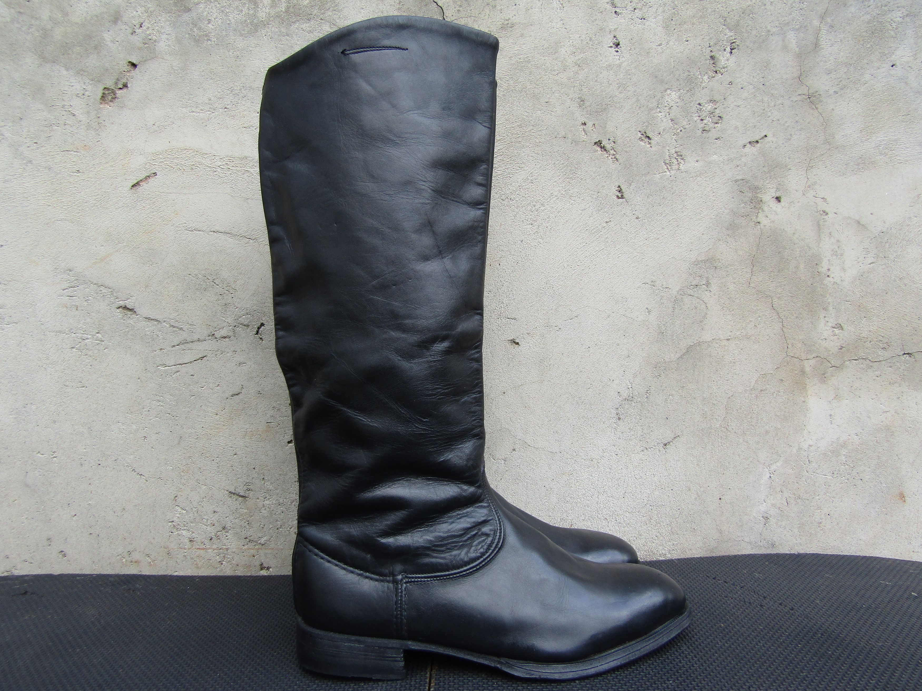 Vintage Vintage Army Tall Riding Jack Calvary Boots Biker Patrol Size US 9 / EU 42 - 7 Thumbnail