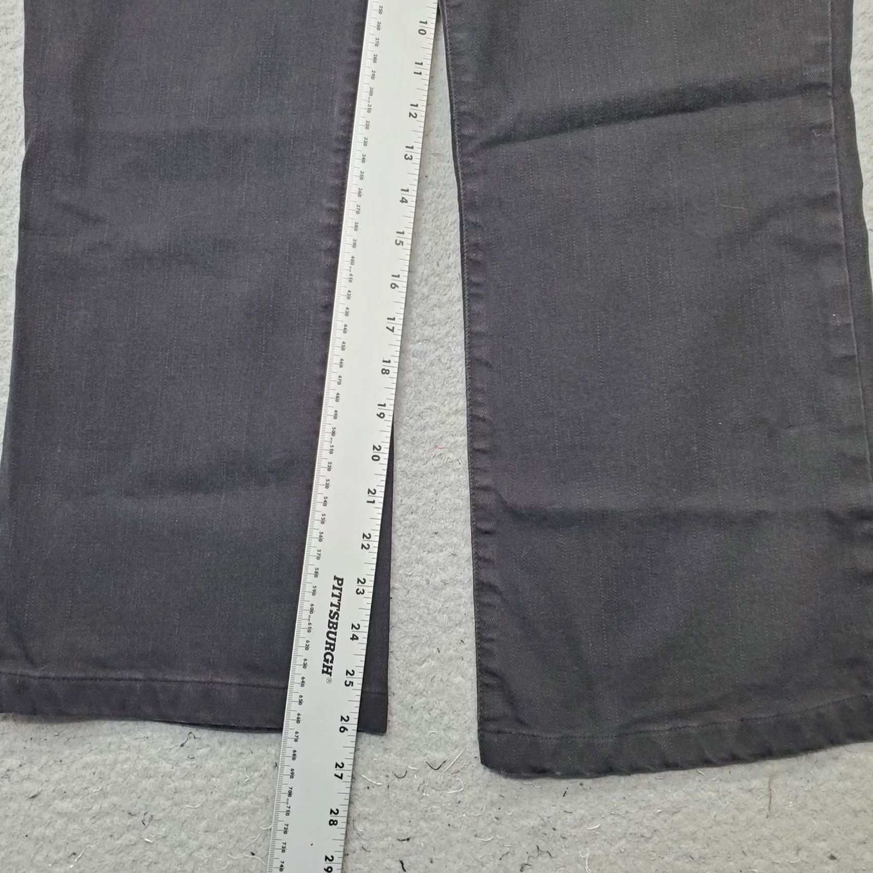 Denime Lauren Jeans Co. Bootcut Jeans Womens 16 Black Denim Y2k Streetwear Shirt Size 38" / US 16 / IT 52 - 4 Thumbnail