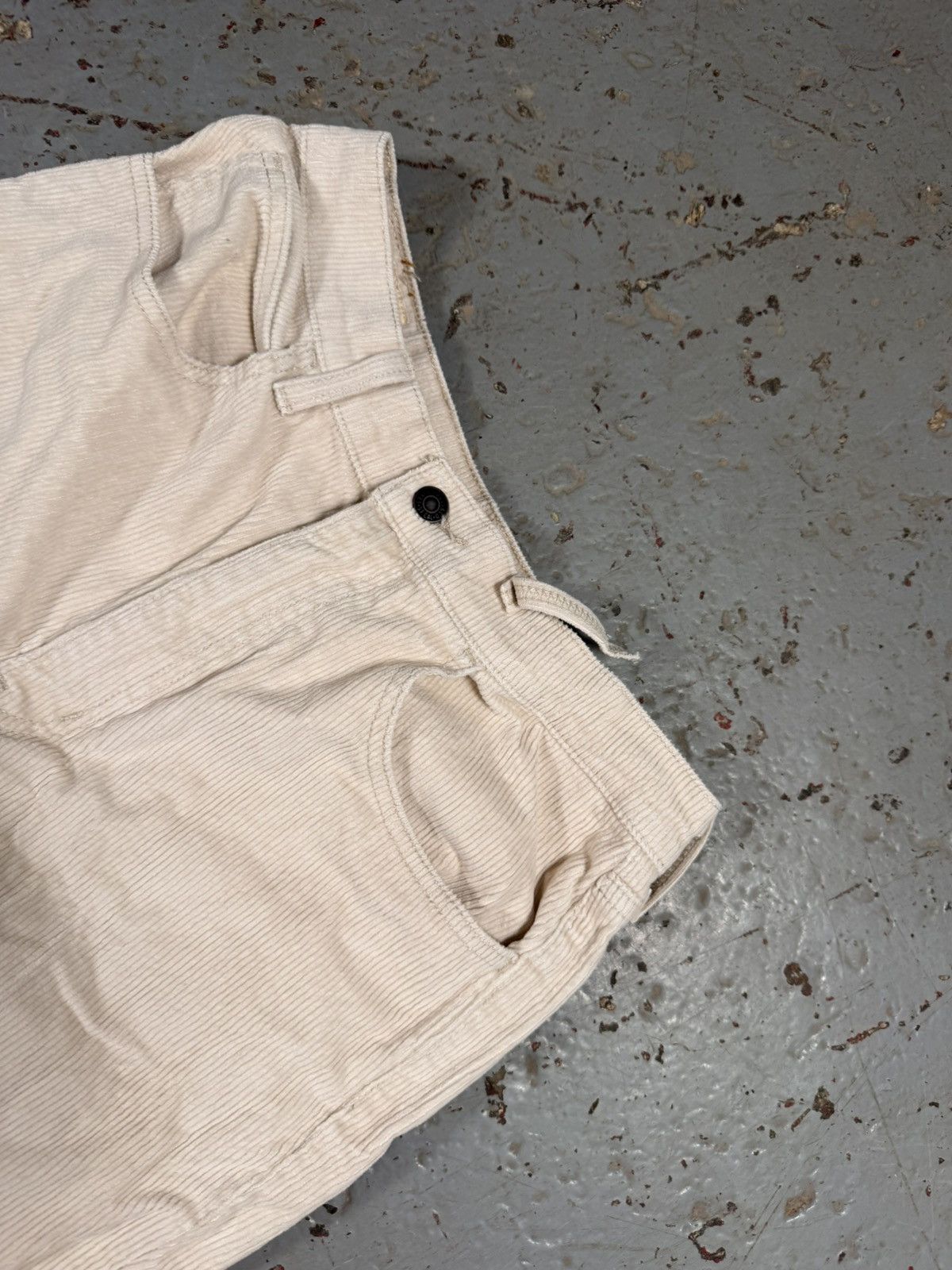 Levi's Vintage Off White Levis Corduroy Pants Size US 30 / EU 46 - 6 Thumbnail