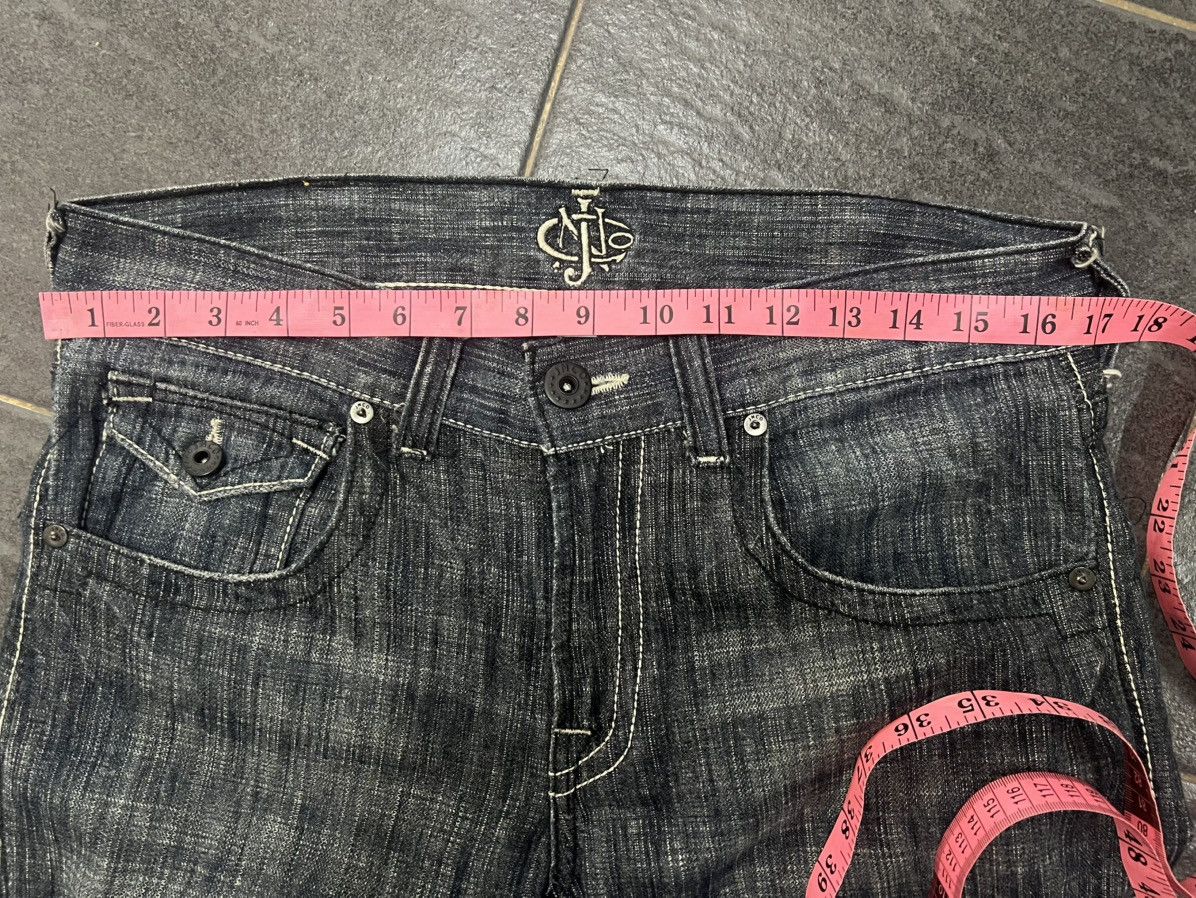 JNCO Vintage Y2K JNCO Cross Dark Wash Jeans Straight Denim Size US 32 / EU 48 - 20 Thumbnail