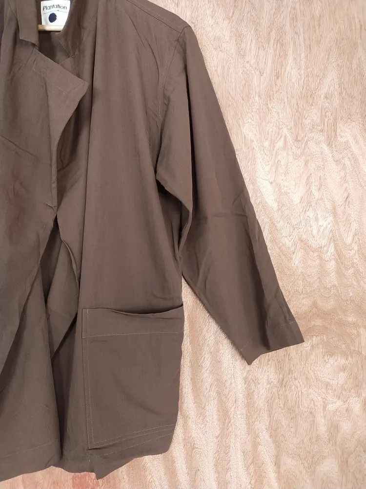 Issey Miyake Plantation dark brown Cardigan #S233DL Size US M / EU 48-50 / 2 - 4 Thumbnail
