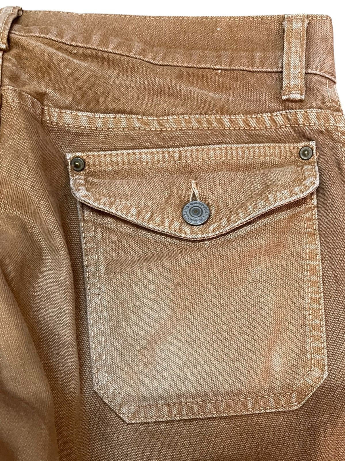 Beauty Beast × Japanese Brand Vintage Medio Quadro Bush Pants Denim Size US 31 - 10 Thumbnail