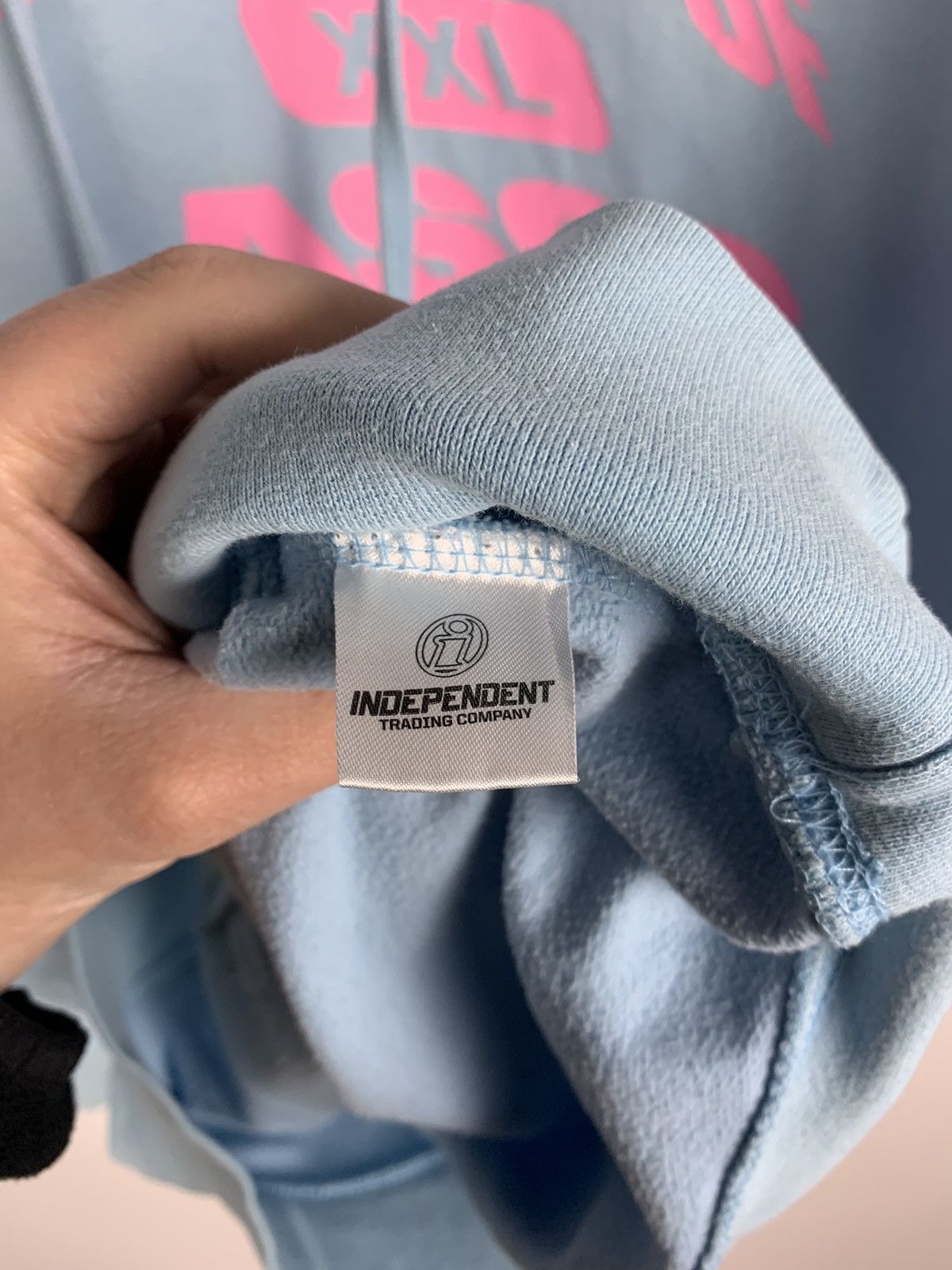 Anti Social Social Club Anti Social Social Club 3D Logo Hoodie Baby Blue Size M Size US M / EU 48-50 / 2 - 17 Thumbnail