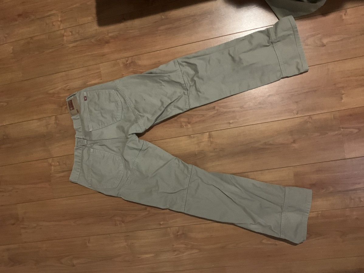 Mustang × Vintage Mustang Work Pants - Khaki Size US 32 / EU 48 - 3 Thumbnail