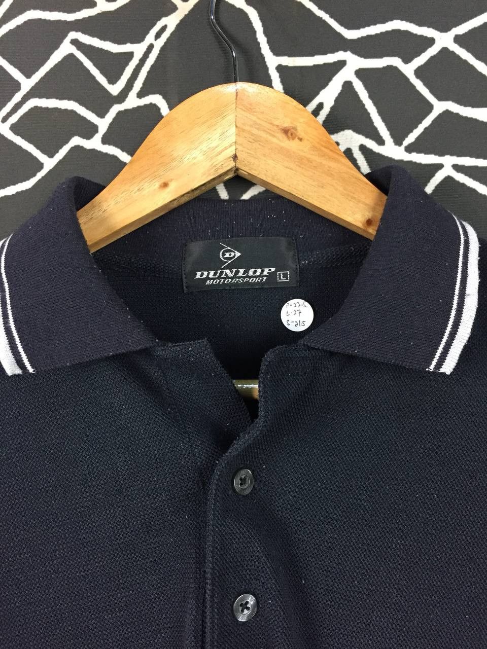 Dunlop Vtg Dunlop Motorsport Embroidered Logo Longsleeve Polo Shirt Size US L / EU 52-54 / 3 - 4 Thumbnail