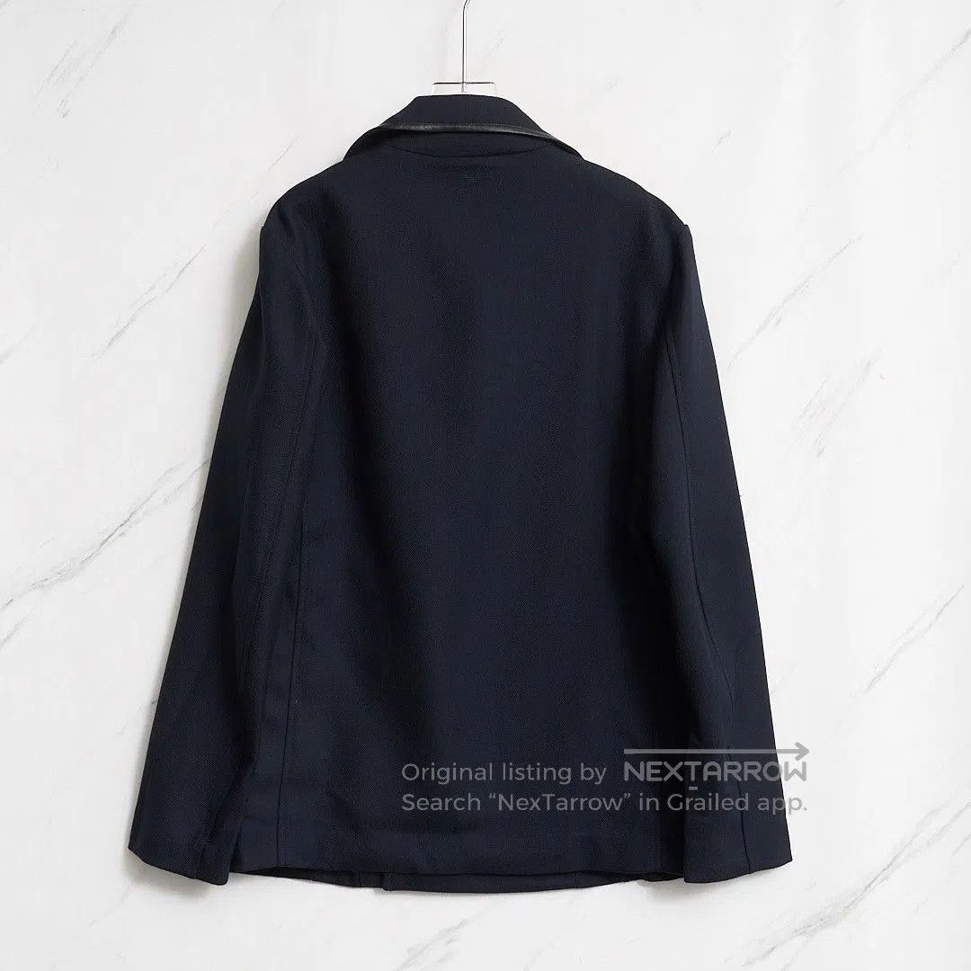 Emporio Armani Emporio Armani Men's Navy Double-Breasted Coat. Size US L / EU 52-54 / 3 - 5 Thumbnail