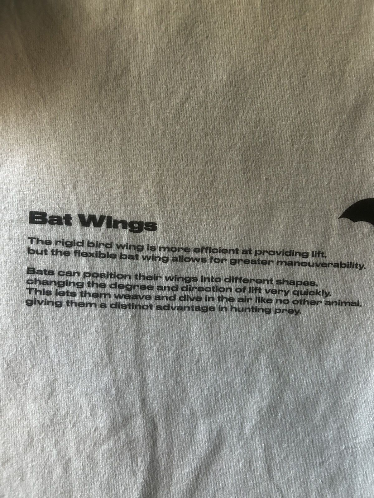 Off-White Off-White “BATS” Tee ‘19 Size US XL / EU 56 / 4 - 4 Thumbnail