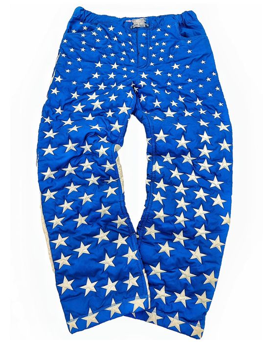 ERL Star Puffer Blue Trouser | Grailed