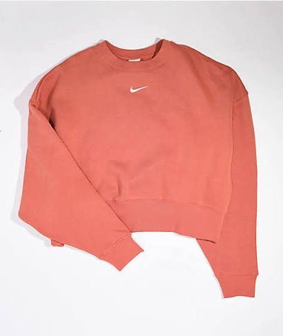 Nike Nike Orange Crewneck Sweatshirt Size XXL / US 16-18 / IT 52-54 - 2 Thumbnail