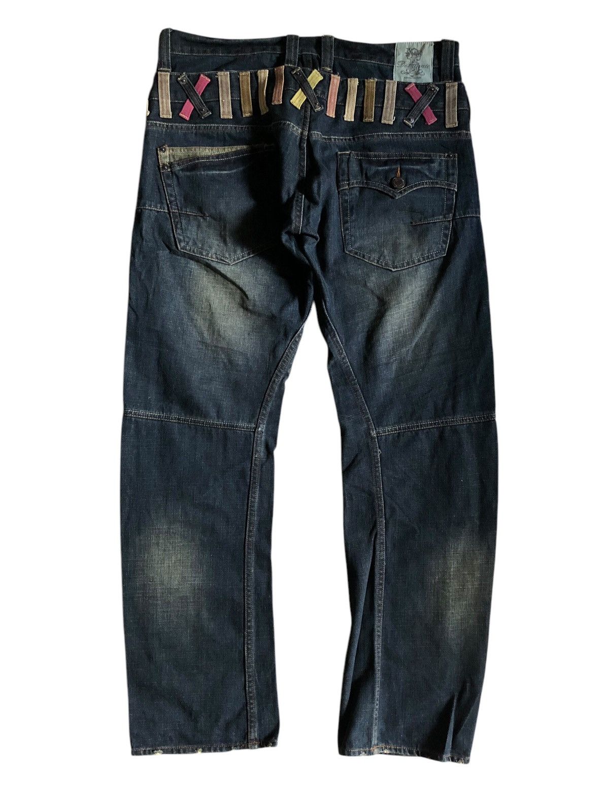 KMRii × Le Grande Bleu (L.G.B.) × PPFM Dominate double waist jeans Size US 34 / EU 50 - 2 Thumbnail
