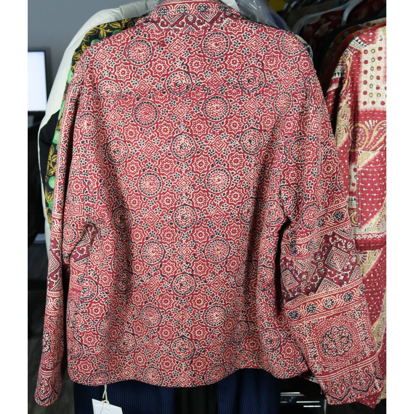 Kartik Research Karu Research Kantha Embroidery Work Jacket Medium New Size US M / EU 48-50 / 2 - 3 Thumbnail