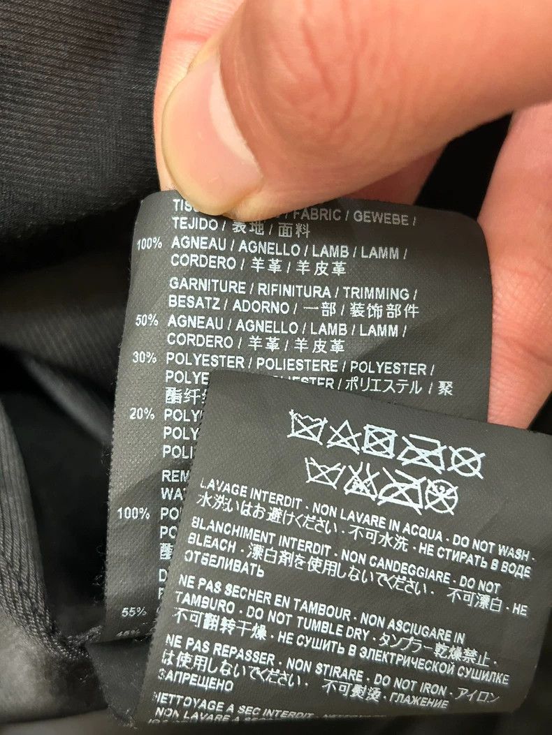 Yves Saint Laurent Saint Laruent 16aw Candy Rainbow Shark L01 Motorcycle Leath Size US M / EU 48-50 / 2 - 7 Thumbnail