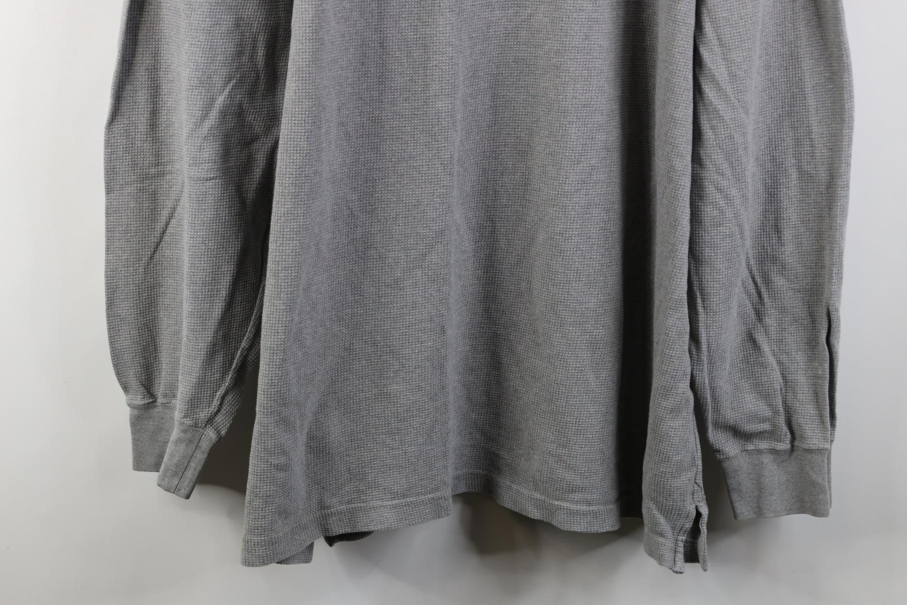 Vintage Vintage 90s Streetwear Knit Long Sleeve Henley T-Shirt Size US XXL / EU 58 / 5 - 3 Thumbnail