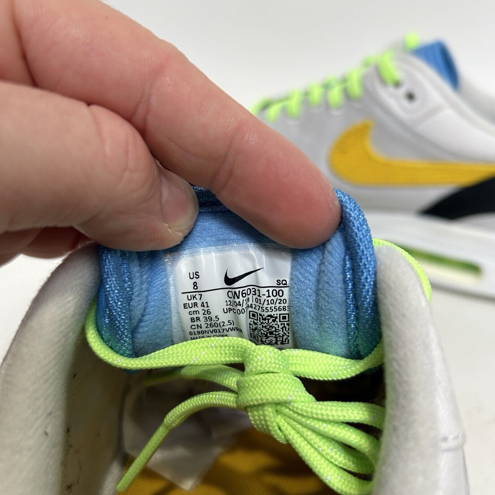 Nike Nike Air Max 1 “Daisy/White Grey Black Yellow” 2024 Size US 8 / EU 41 - 8 Thumbnail