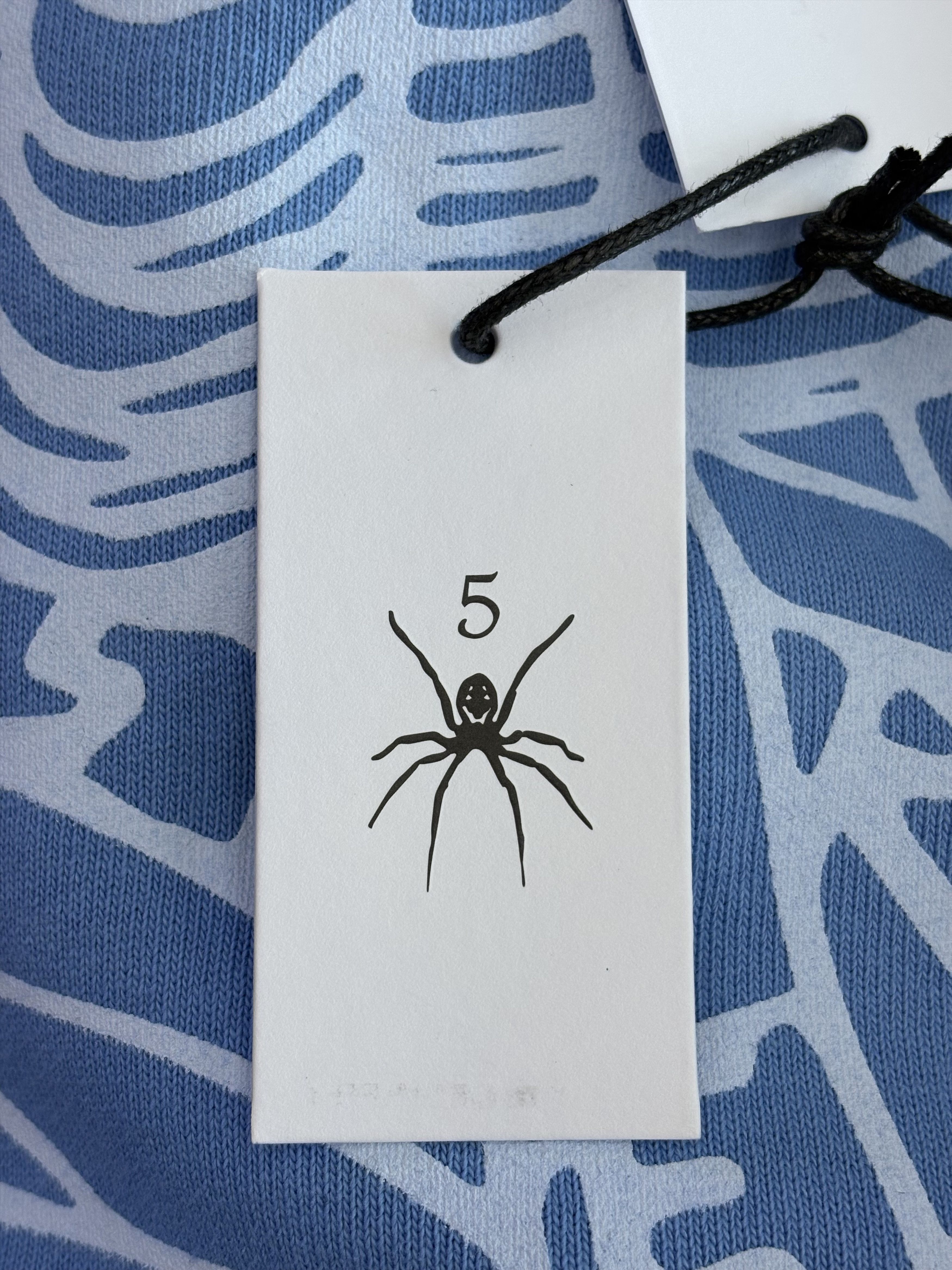 Sp5der Sp5der OG Web V2 Hoodie "Dusty Blue" Size US XL / EU 56 / 4 - 7 Thumbnail