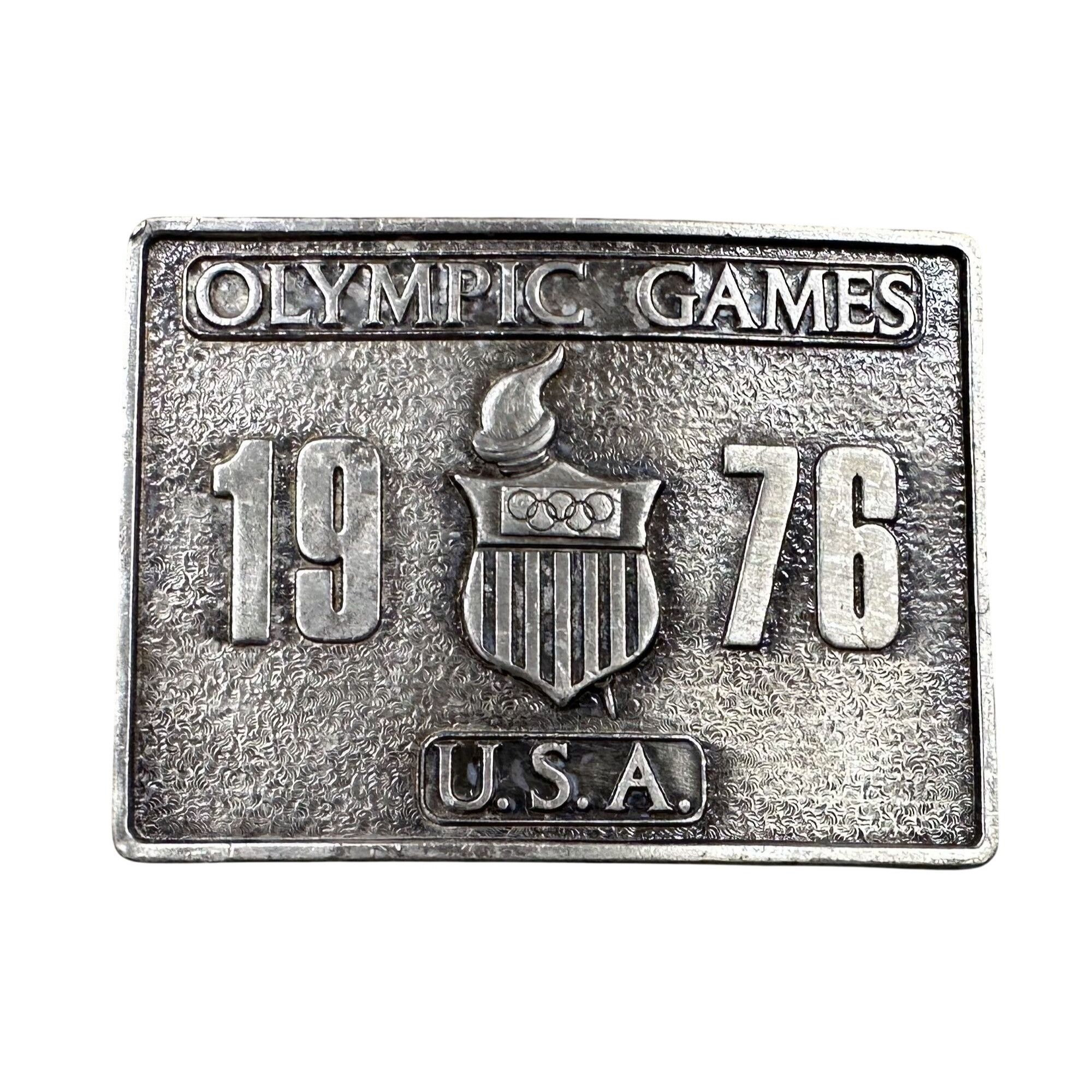 Other Belt Buckle 1976 Olympic Games Bergamot Brass Works USA Made Size ONE SIZE - 1 Thumbnail