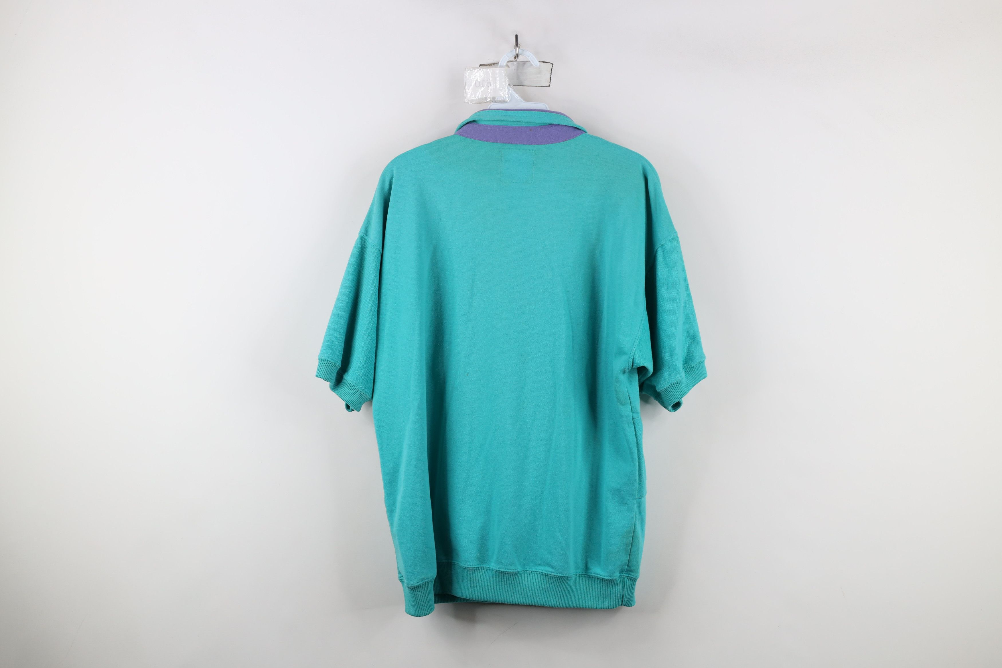 Vintage Vintage 90s Streetwear Striped Collared Pullover Polo Shirt Size US L / EU 52-54 / 3 - 12 Thumbnail