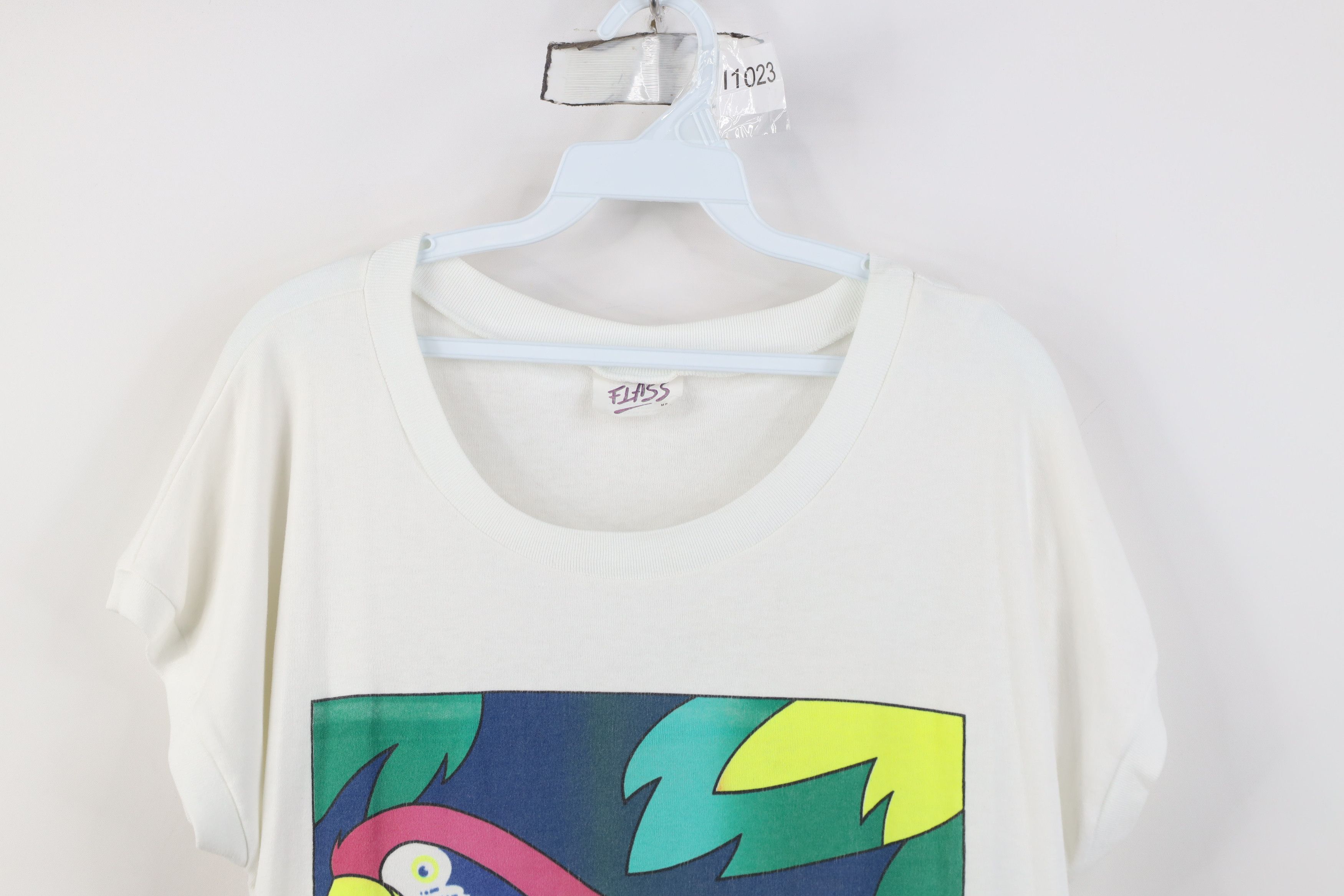 Vintage Vintage 80s 90s Dolman Sleeve Ixtapa Parrot Beach T-Shirt Size M / US 6-8 / IT 42-44 - 2 Thumbnail