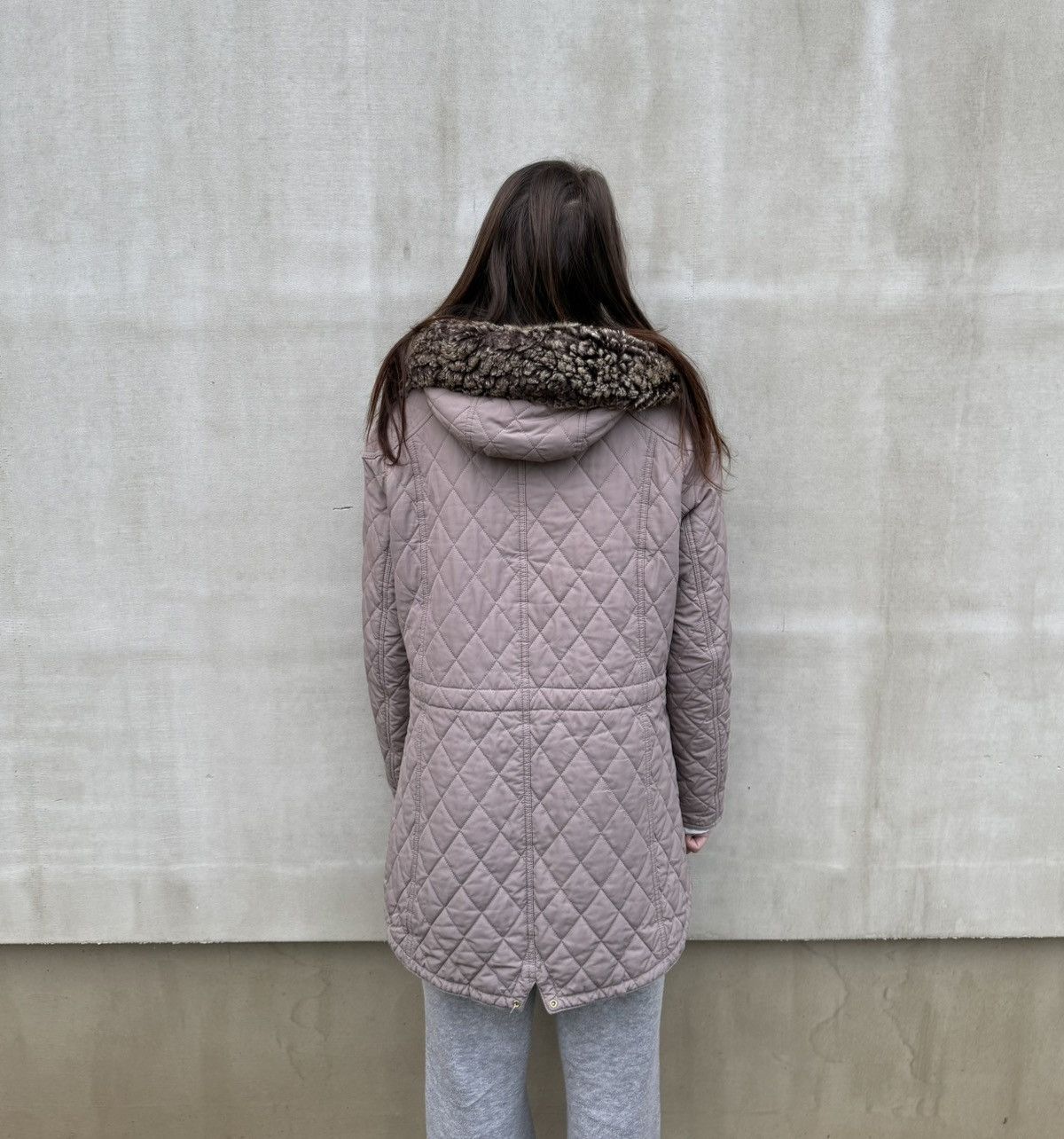 Barbour Barbour Enduro Quilt Women Jacket Hooded Fur UK14 EU40 USA10 Size L / US 10 / IT 46 - 2 Thumbnail